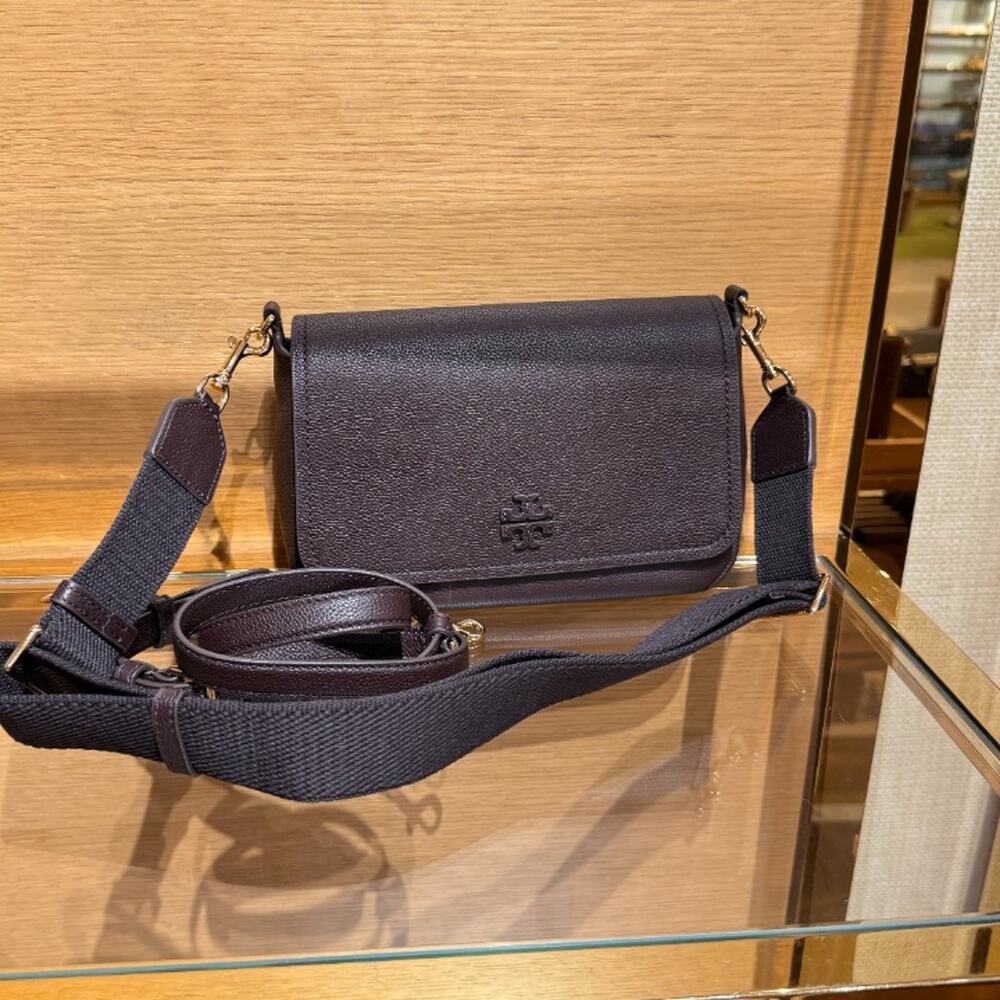 NEW‼️Thea Flap Shoulder Bag 177323 Deep Brown $475